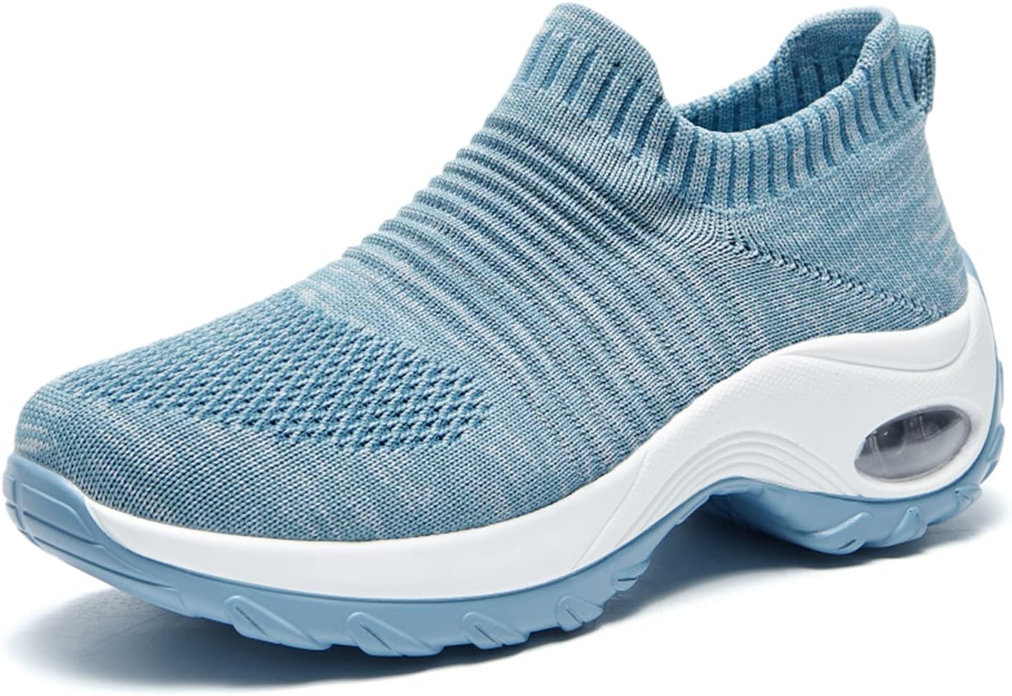 Women's Walking Shoes Sock Sneakers - Lightweight Air Cushion