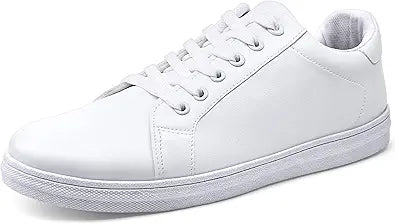 Jousen Men's Fashion Sneakers: Casual Breathable White Shoes