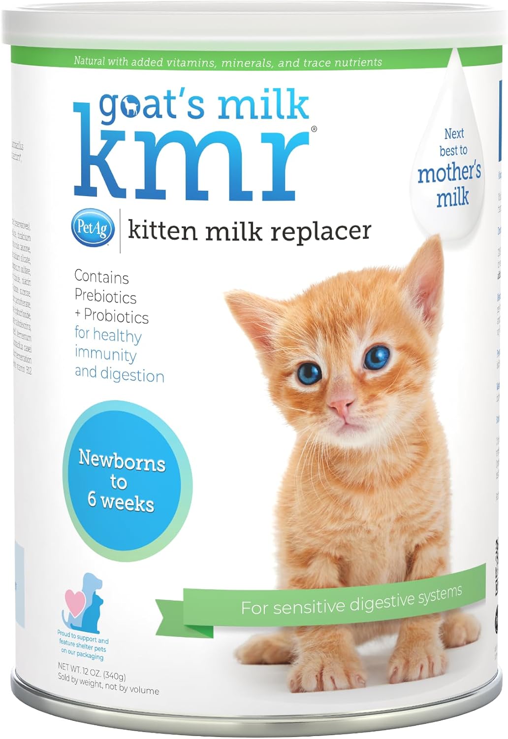 Goats Milk KMR Kitten Milk Replacer Powder for Healthy Kittens