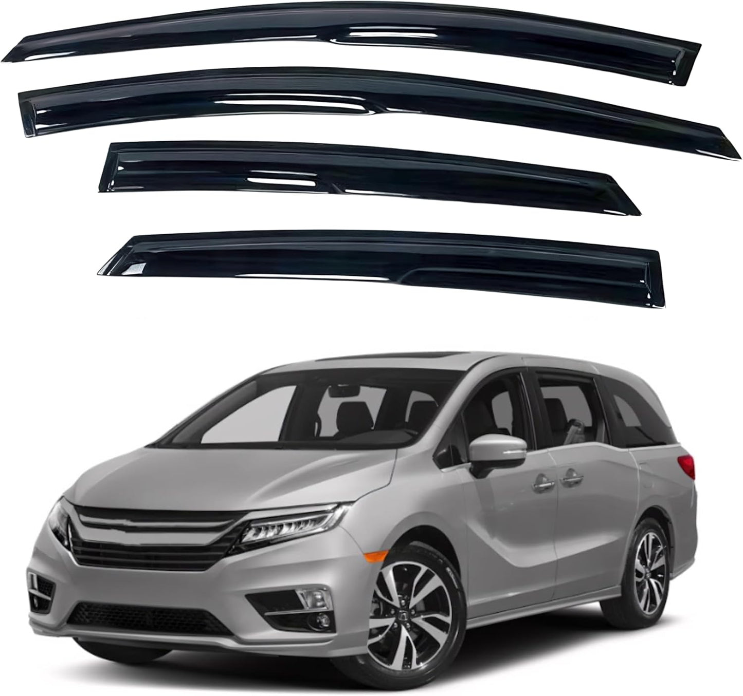 IG Window Visor for Honda Odyssey 2011-2017 - Durable Rain Guard