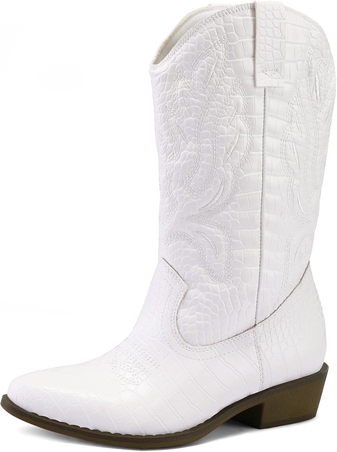 Stylish Women's Western Cowboy Boots with Embroidery Design