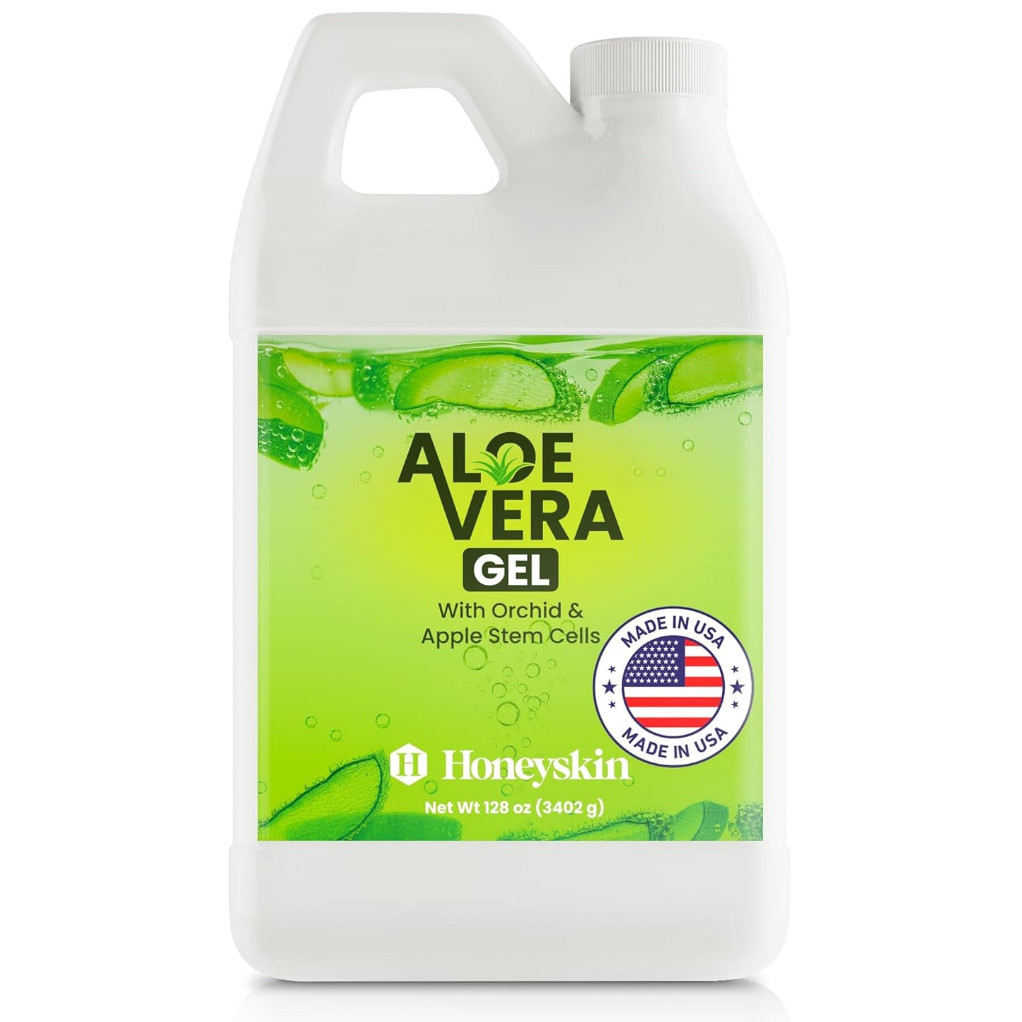 Organic Aloe Vera Gel for Face & Body with Manuka Honey Relief