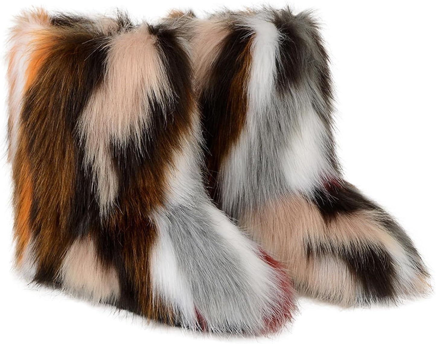 Valpeak Snow Boots for Women: Stylish Furry Knee High Boots