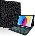 TopPerfekt iPad Air 11-inch M2/M3 Case with 7-Color Backlit Bluetooth
