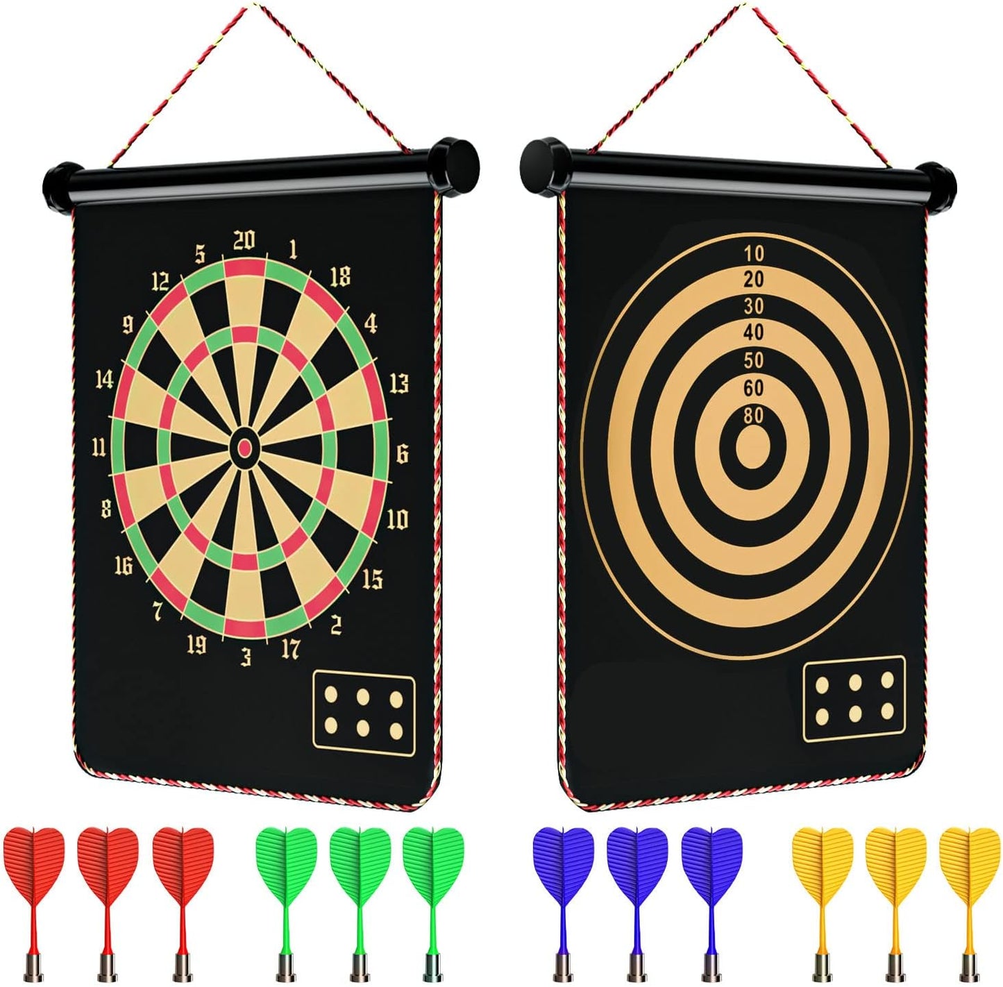 Mixi Magnetic Dart Board Set: Fun for All Ages!