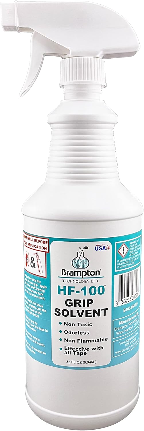 Premium Shake & Spray Golf Grip Solvent