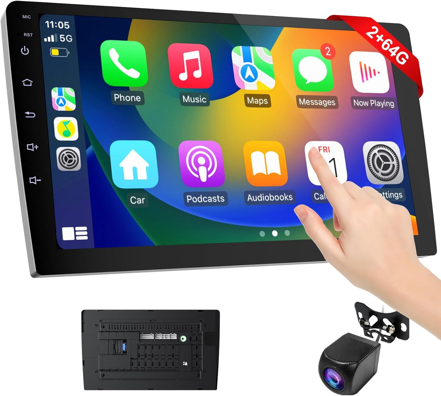 9 inch Wireless CarPlay & Android Auto Car Multimedia Player