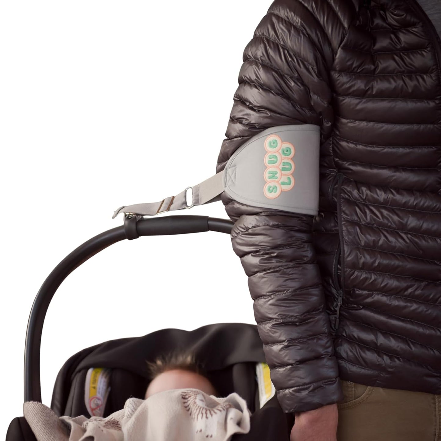 Infant Car Seat Carrying Strap for Easy Lifting and Comfort