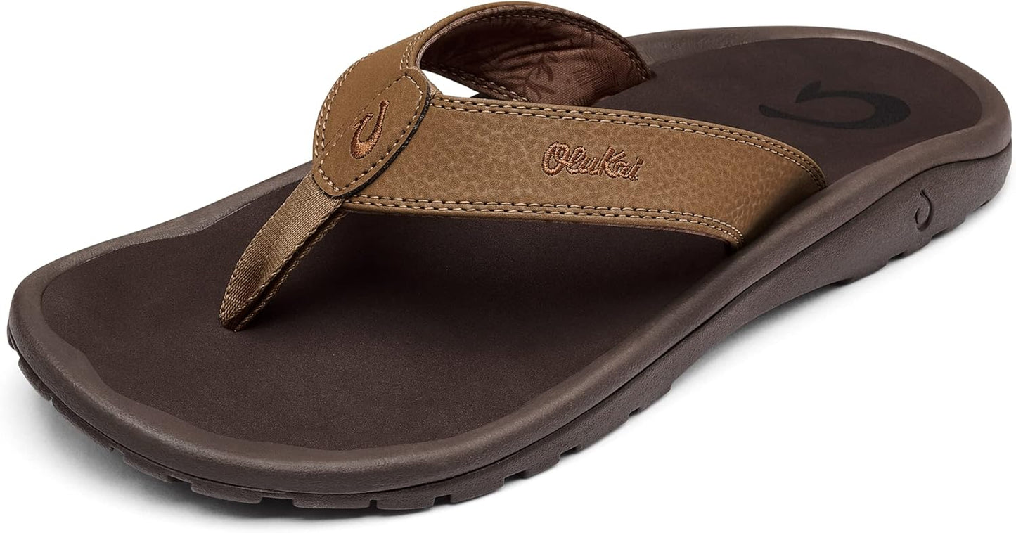 OLUKAI Ohana Men's Beach Sandals for Comfort and Durability