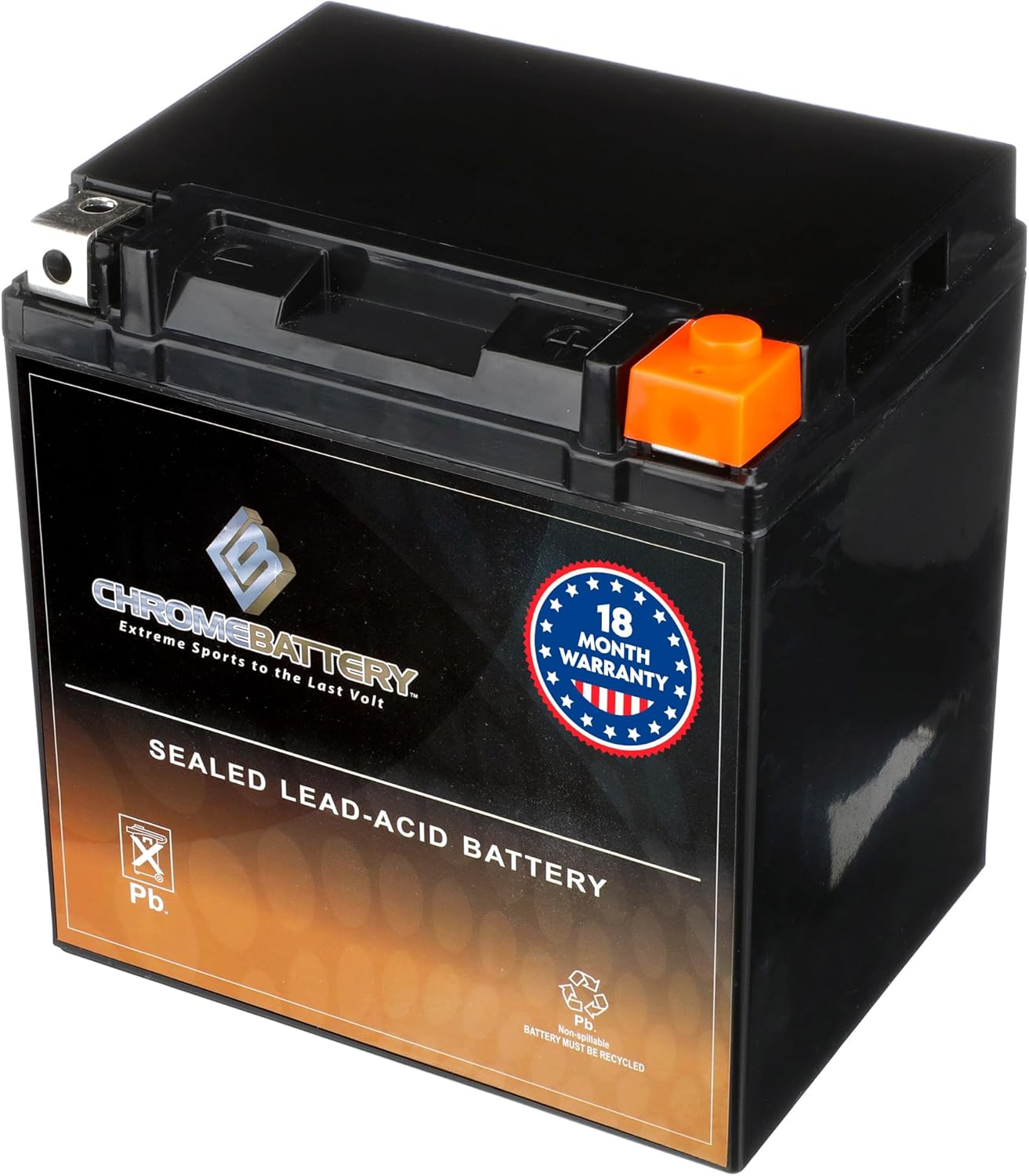 YTX30L-BS 12V 385 CCA AGM Battery for Harley, ATV, UTV, Snowmobile