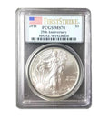 USA 2011 $1 American Silver Eagle Coin MS70 PCGS - 25th Anniversary