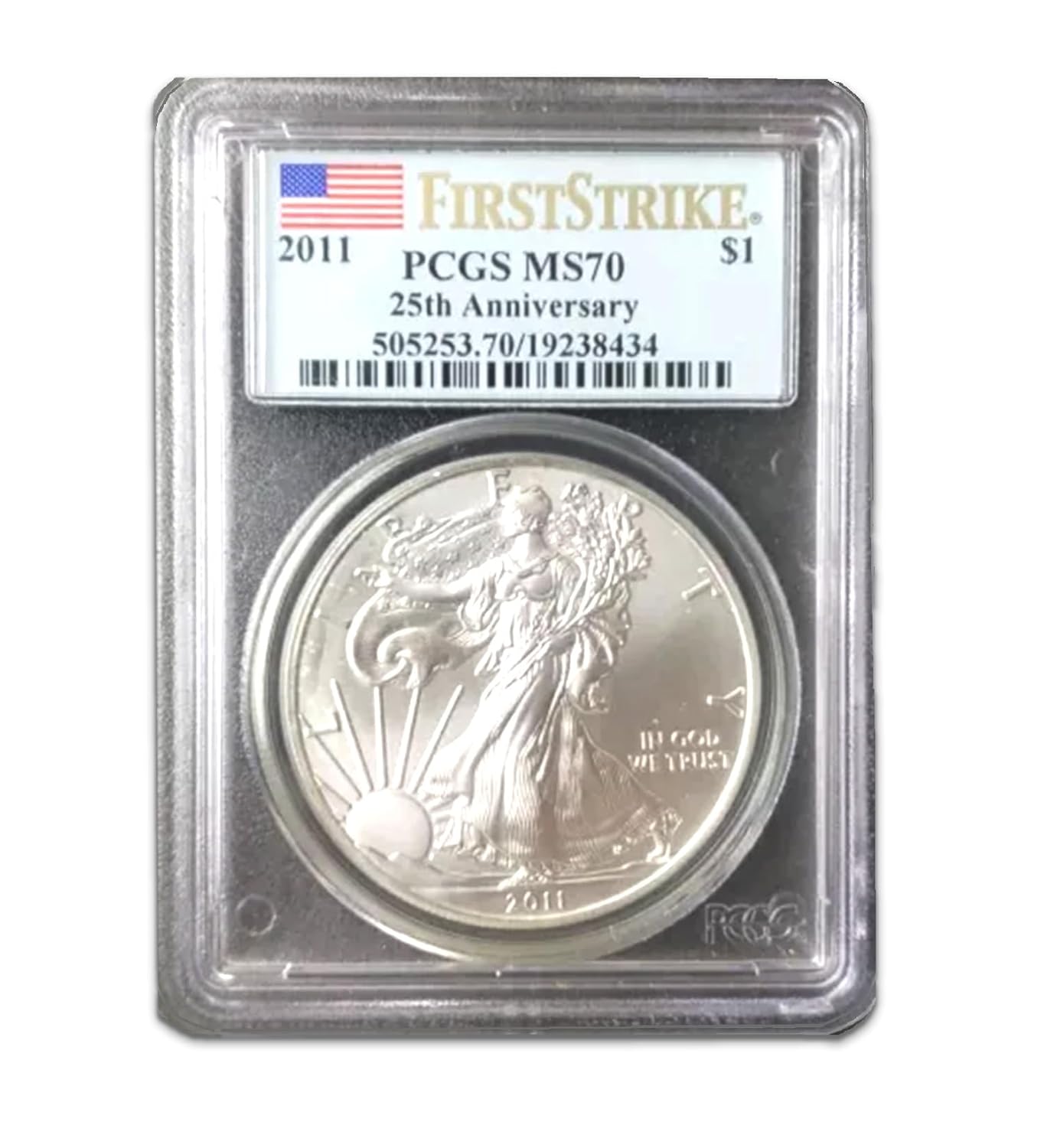 2011 $1 American Silver Eagle Coin MS70 First Strike Review