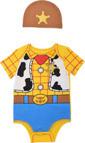 Disney Cosplay Baby Bodysuit and Hat Set - Cute Woody Costume