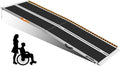 Portable Wheelchair Ramp 8FT - Foldable Anti-Slip Aluminum Ramp