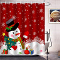 Christmas Shower Curtain - Festive Holiday Vibes!