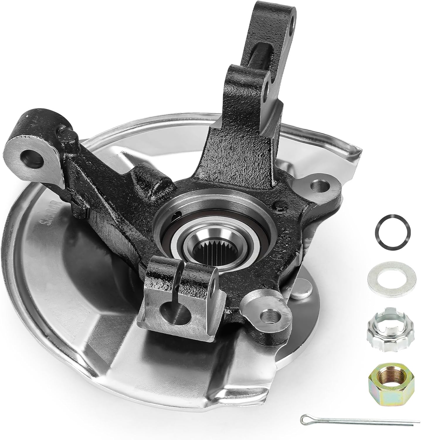 Front Steering Knuckle & Wheel Bearing Hub Assembly for Jeep