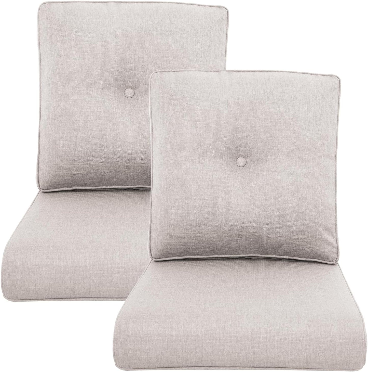 Outdoor Wicker Chair Cushions for Patio Glider Rocking Chairs