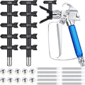 Zhengmy 17 Pcs Airless Paint Sprayer Gun Kit for Projects