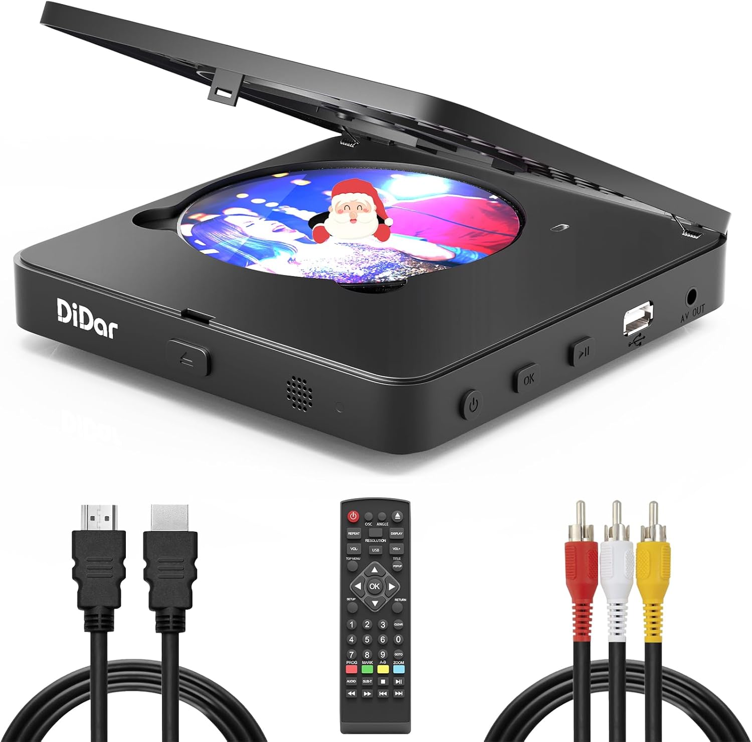 Super Mini Blu-ray HD DVD Player for Home Theater Experience