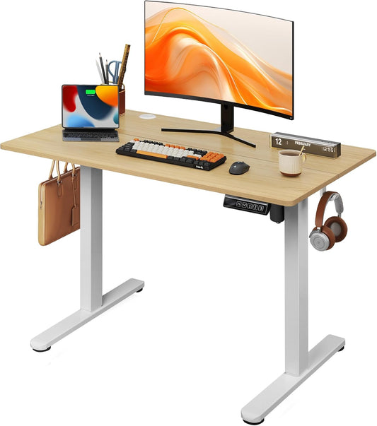 DEVAISE 40 Inch Electric Standing Desk for Home Office Use