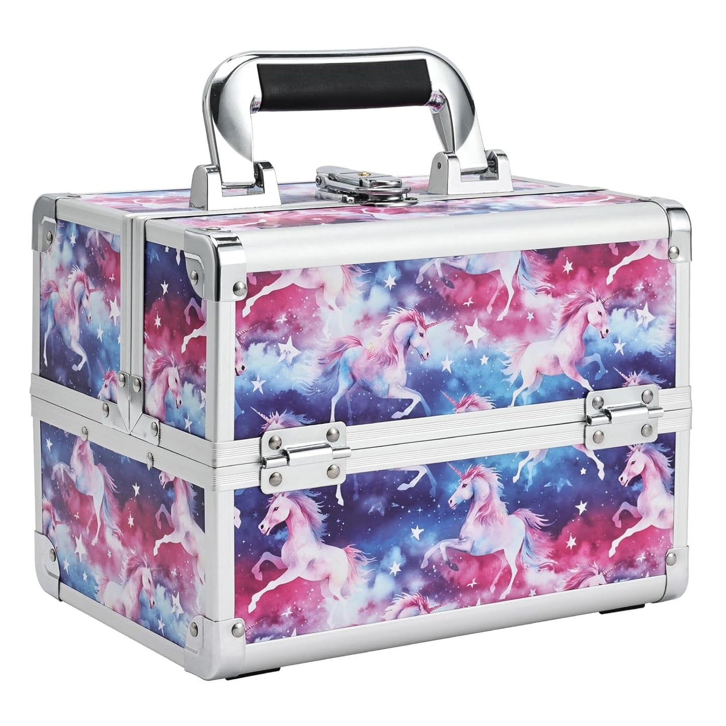 Joligrace Unicorn Makeup Case Organizer for Travel and Storage