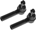 TRQ Front Outer Tie Rod Set Compatible with 2002-2010 Dodge Ram