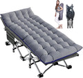 Extra Wide Folding Camping Cot 900 lb Capacity - Double Oxford