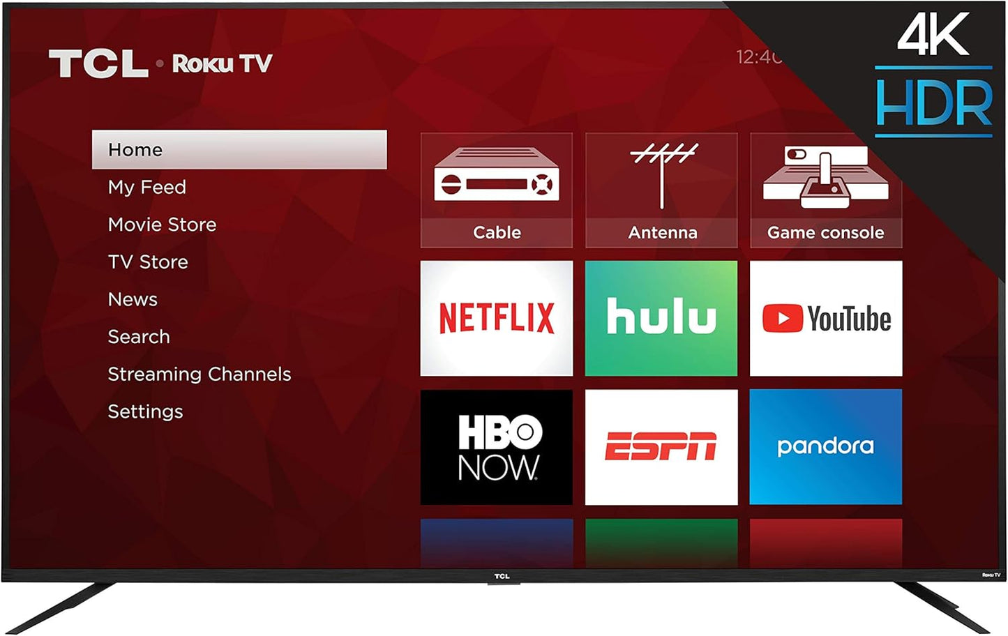 TCL 75S425 75 Inch 4K UHD HDR Smart Roku TV for Home Viewing