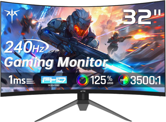 Ultimate Gaming Experience: KTC 32 240Hz Curved Monitor