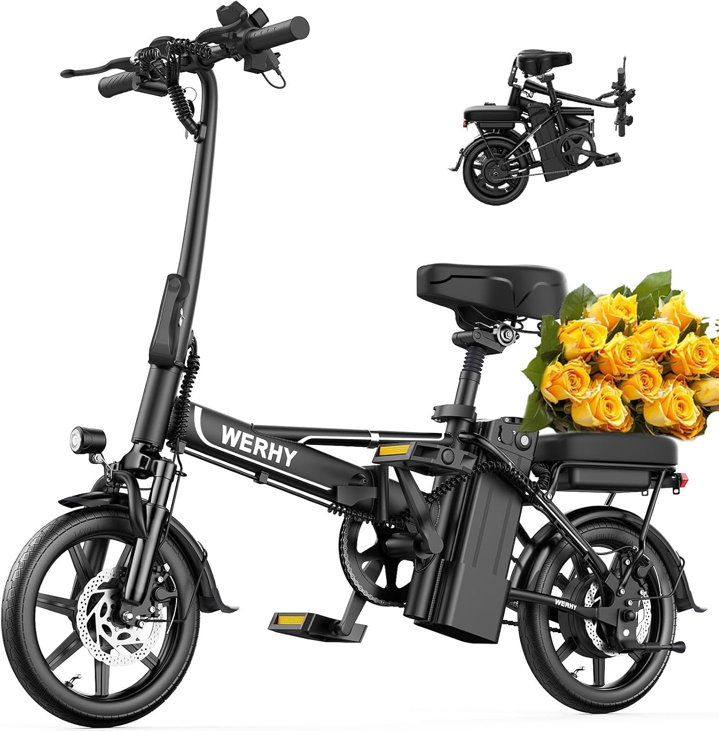 Electric Bike for Adults with 500W Motor and 22 MPH Speed
