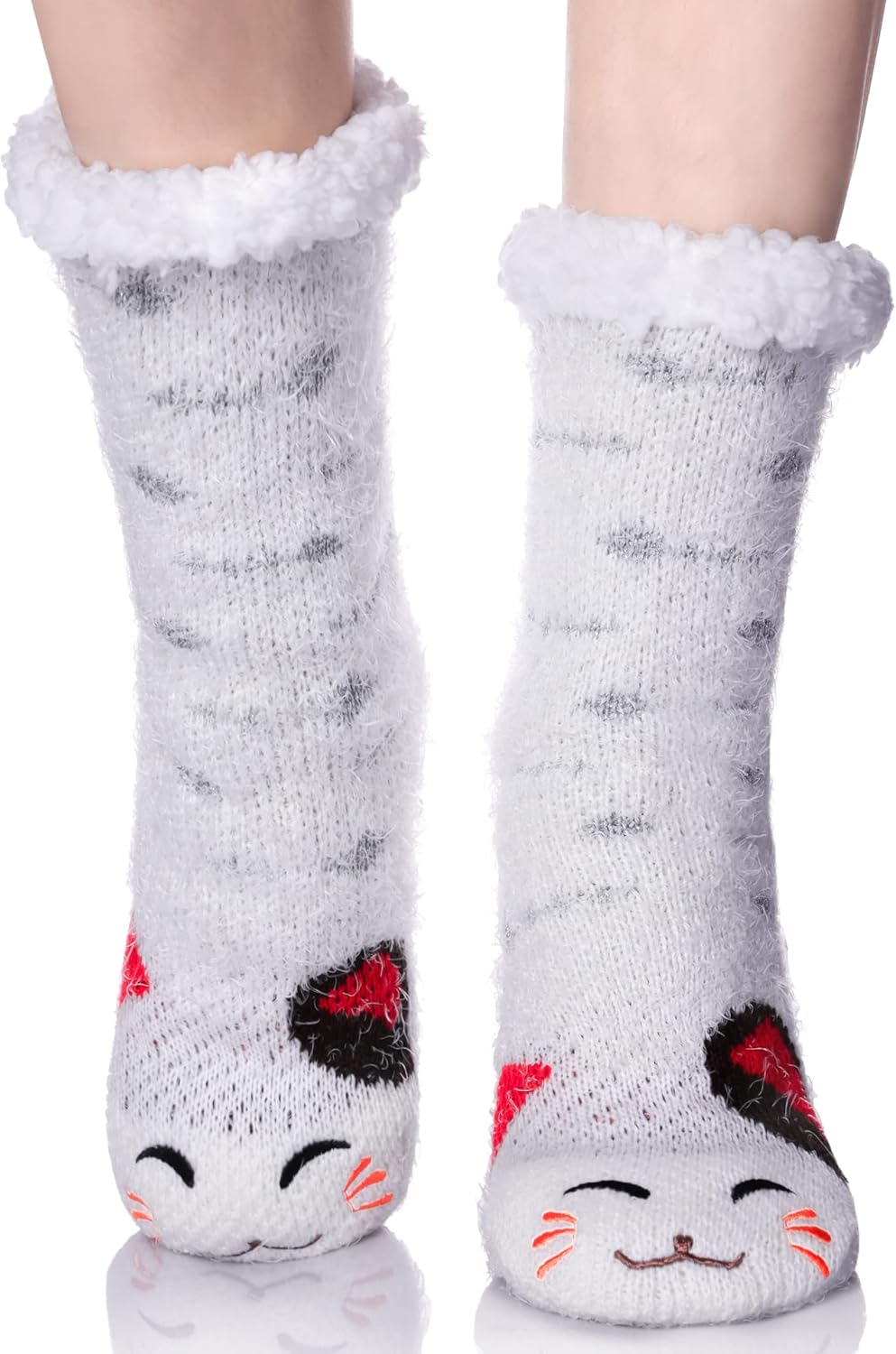 Cozy Non-Slip Winter Slipper Socks by MQELONG