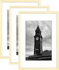 Wiscet 16x24 Picture Frame Set of 3 - Versatile Wall & Table Gallery