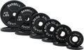 Signature Fitness Olympic 2-Inch Cast Iron Plate Set - 245LB Complete