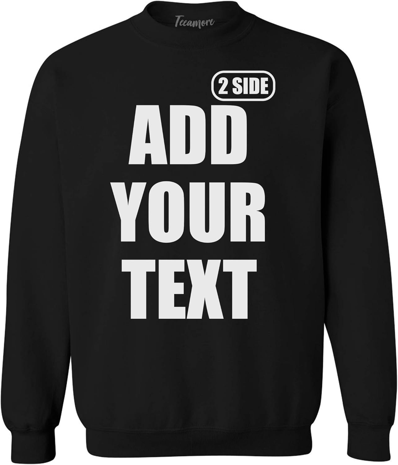 Personalized Crewneck Sweatshirt by TEEAMORE