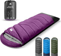 Sleeping Bag for Tall Adults - Waterproof Lightweight 6 ft 1 in Fit