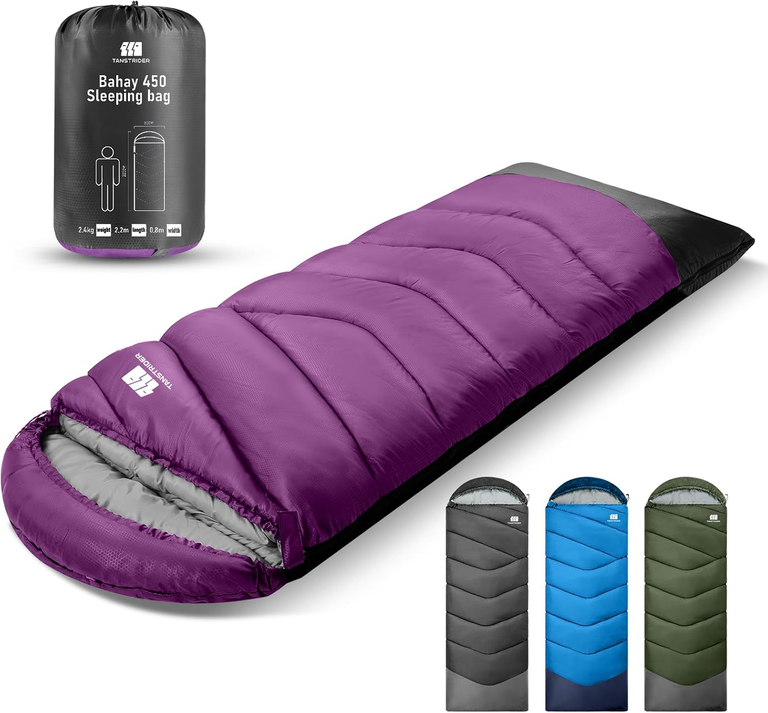 Sleeping Bags for Adults Cold Weather - Portable & Waterproof