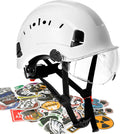 Construction Safety Hard Hat with Visor - OSHA/ANSI Approved