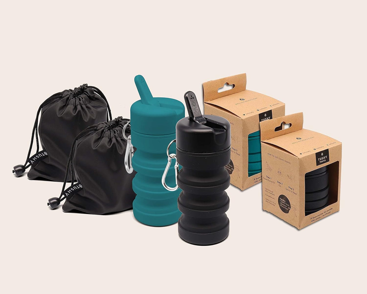 TUSHY Travel Bidet: Collapsible & Expandable for Easy Use