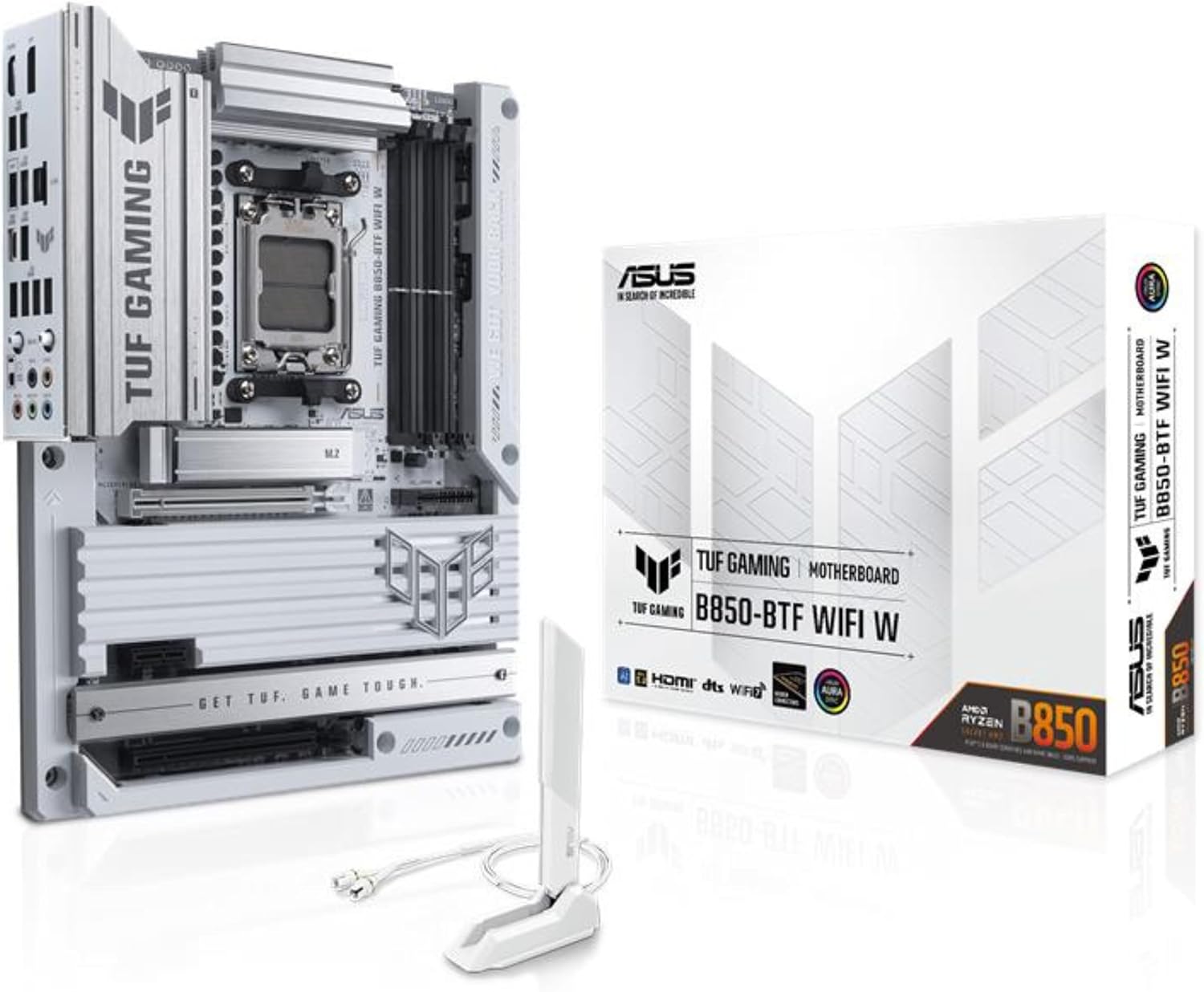 ASUS TUF Gaming B850-BTF WiFi W AMD B850 ATX Motherboard Review