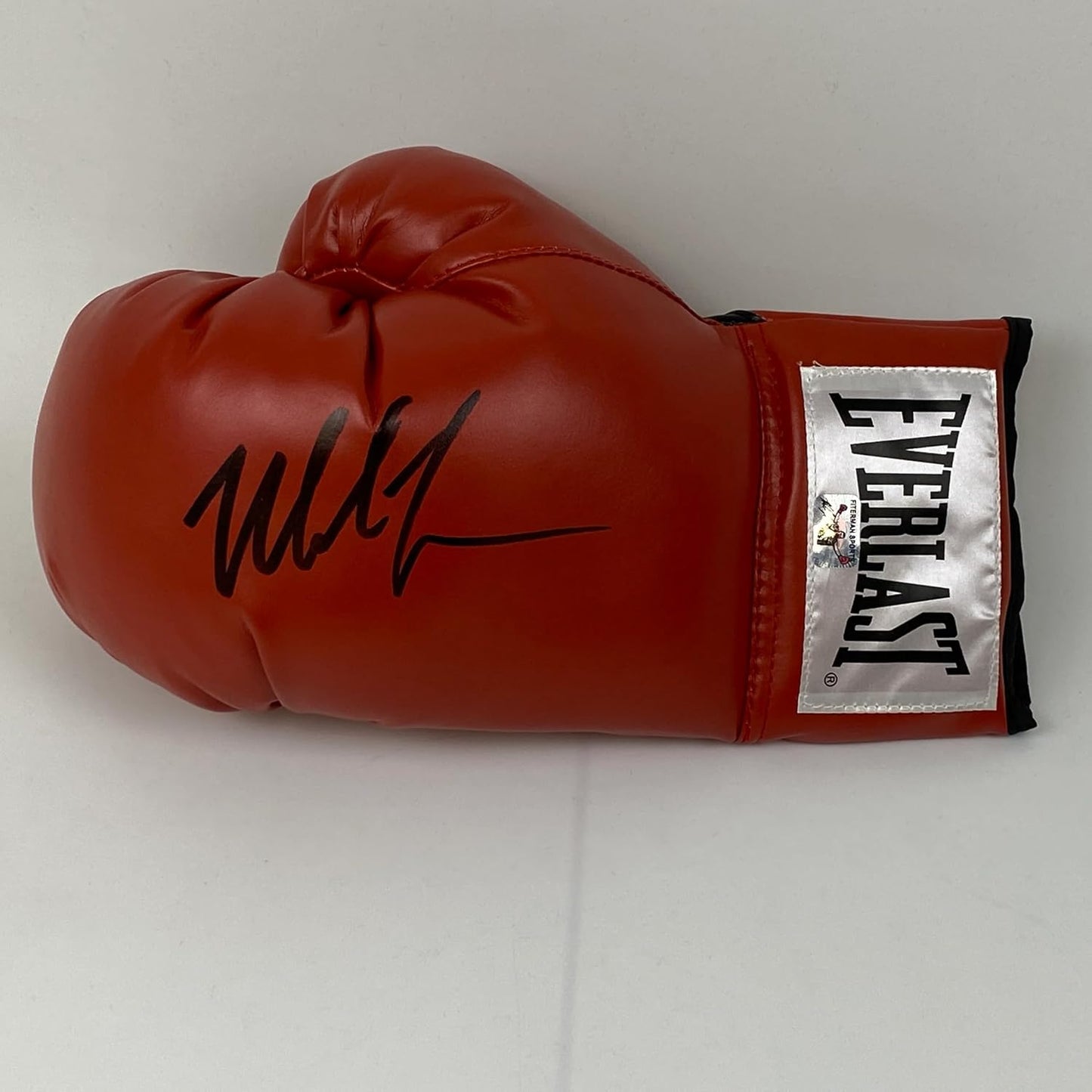 Autographed Mike Tyson Red Everlast Boxing Glove with Hologram