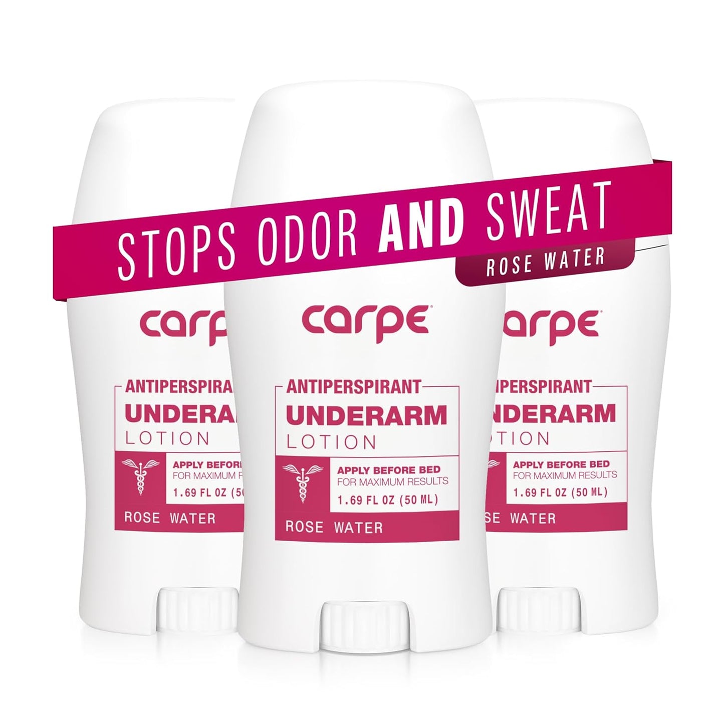 Carpe Underarm Antiperspirant and Deodorant for Excessive Sweating