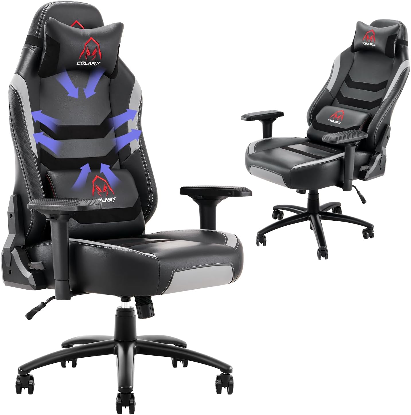 COLAMY Ergonomic 400lbs Gaming Chair