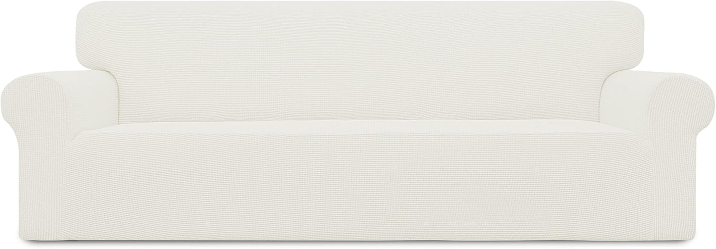 Easy-Going Stretch 4 Seater Sofa Slipcover for Ultimate Comfort