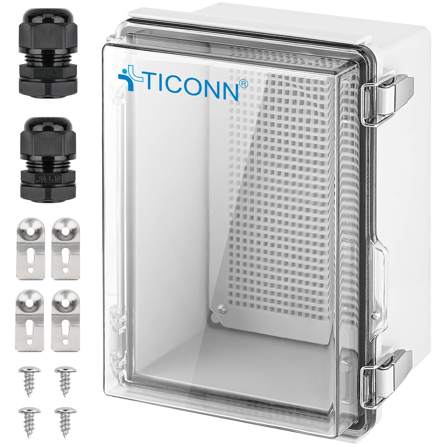 TICONN Waterproof Electrical Junction Box for Outdoor Use