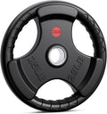 XDDIAS Rubber Weight Plates 2-In Olympic Grip Plate Pair - Solid Cast