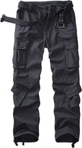 Womens Cargo Pants with Pockets Ripstop Camo - Casual Outdoor Fit