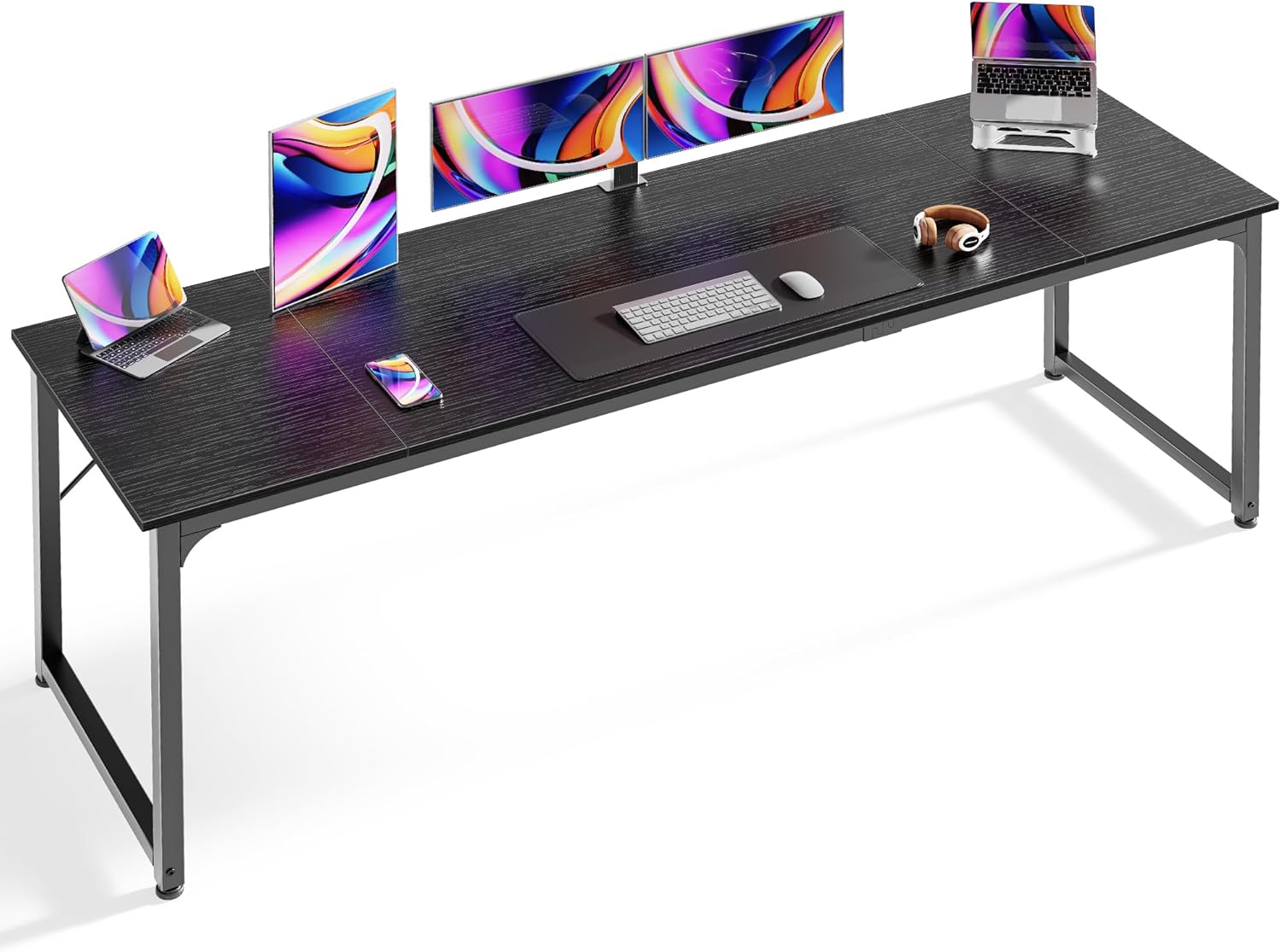Huuger Computer Desk with Storage for Home Office and Gaming