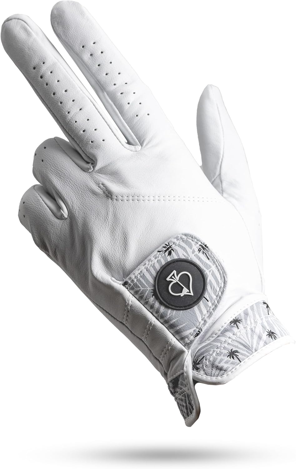 Pins & Aces Premium Cabretta Leather Golf Glove - Durable Tour Glove