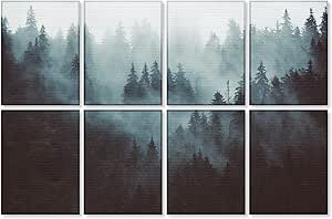 Art Acoustic Panels with Self-Adhesive for Home and Studio