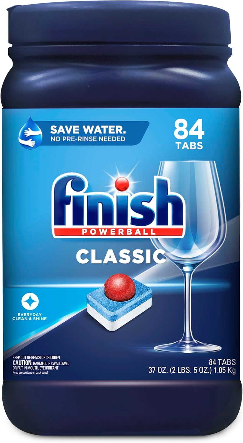 84 Powerball Dish Tabs for Sparkling Dishes